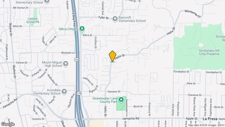 1841 Helix St Map and Location Details