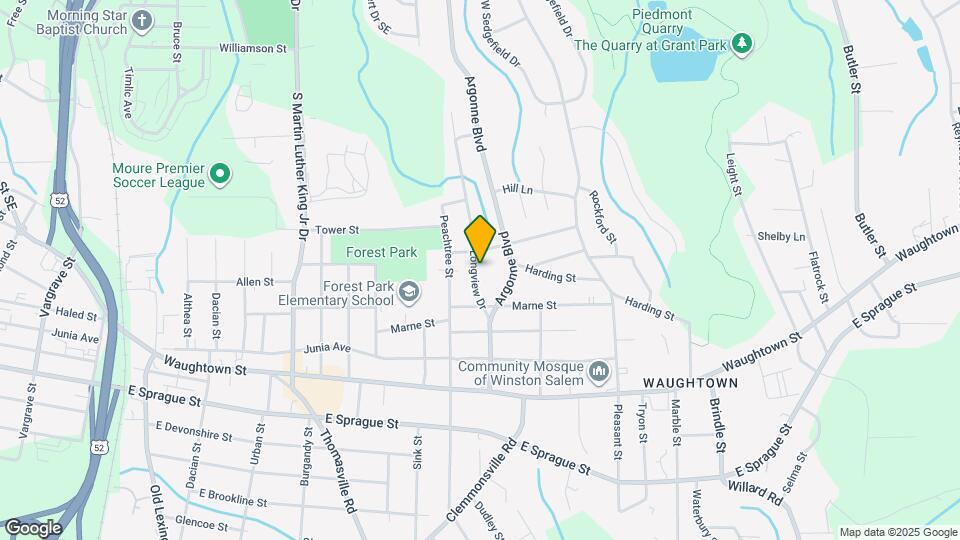 1715 Longview Dr Mapa y Detalles de la Ubicación