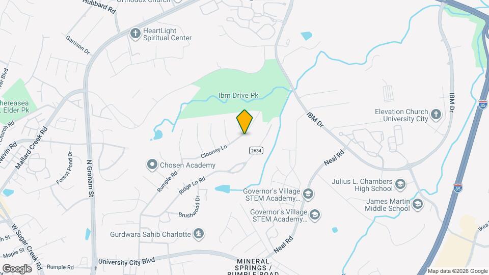 1439 Clooney Ln, Unit A Mapa y Detalles de la Ubicación