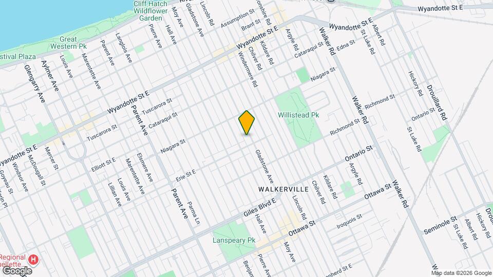 977 Gladstone Ave Mapa y Detalles de la Ubicación