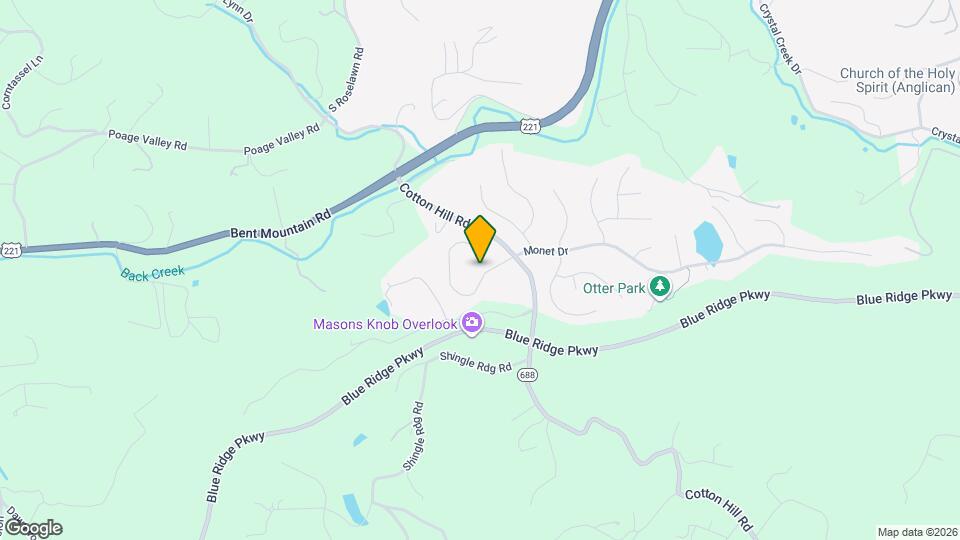 5882 Monet Dr Map and Location Details