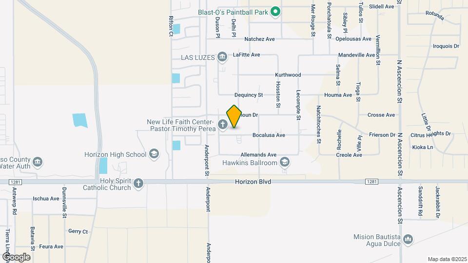 14741 Bocalusa Ave Map and Location Details