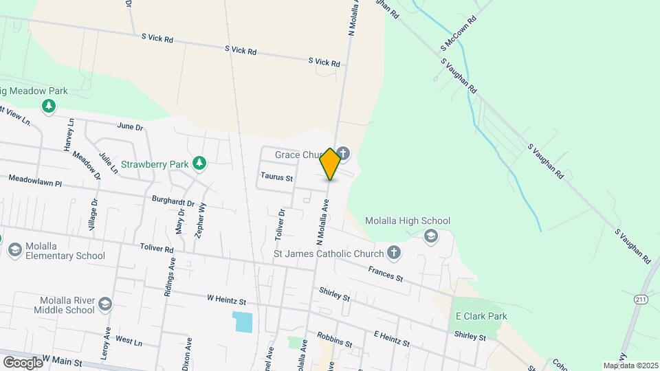 827 N Molalla Ave Mapa y Detalles de la Ubicación