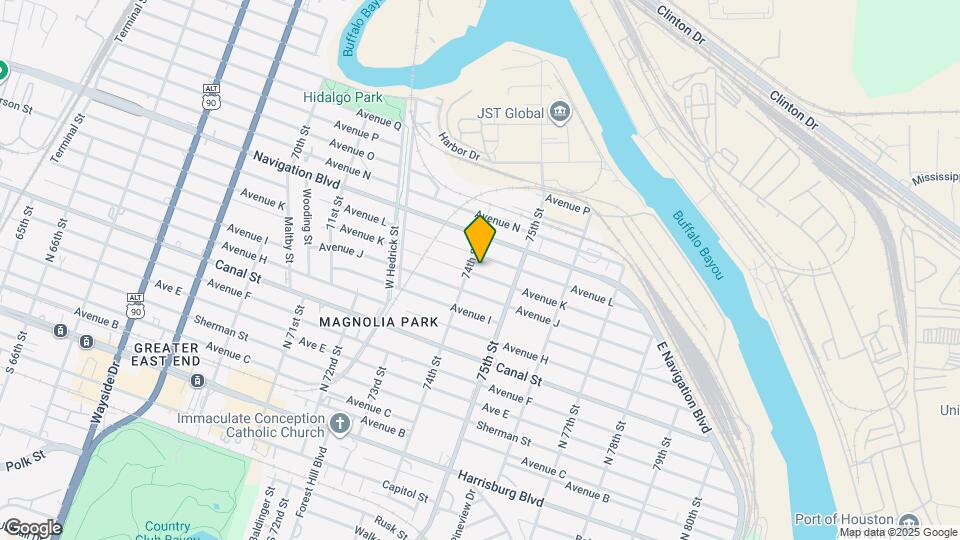 7409 Avenue K Map and Location Details