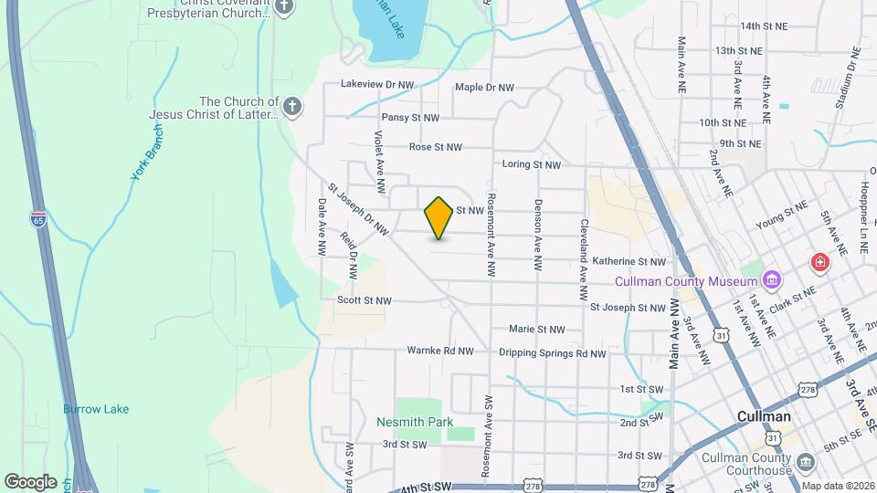 1531 Katherine St NW Map and Location Details