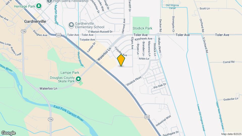 1379 Village Way Map and Location Details