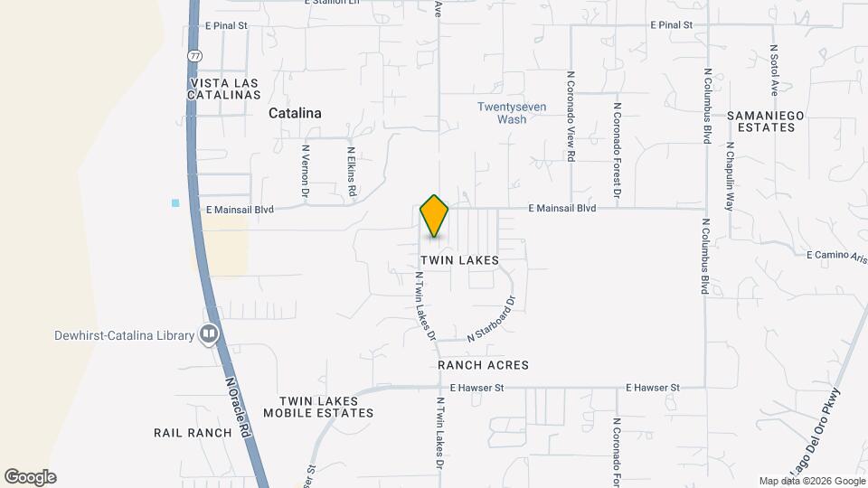 15917 N Forecastle Ave Mapa y Detalles de la Ubicación