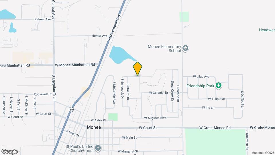 5045 W Sawgrass Dr Map and Location Details