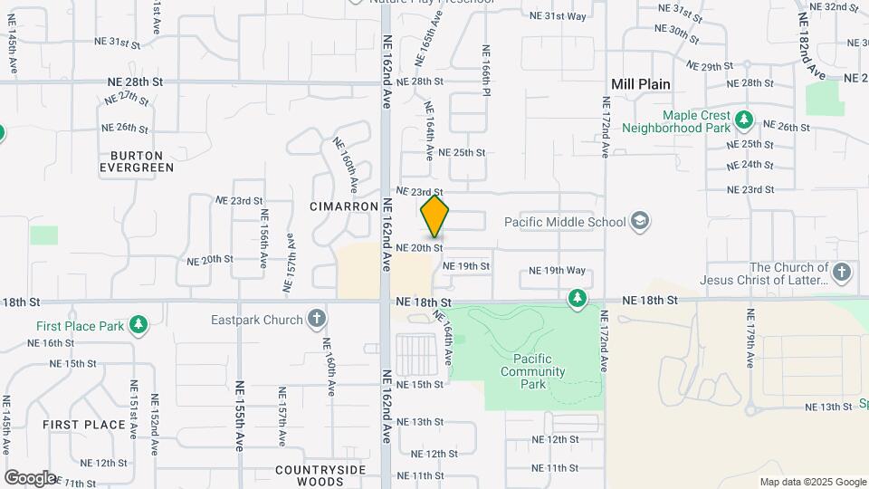 16326 NE 20th St Map and Location Details