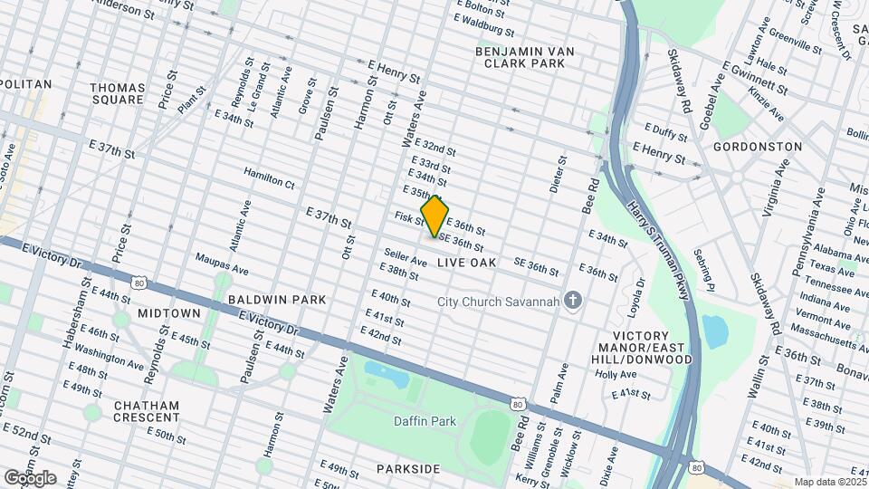 1212 E 37th St Map and Location Details