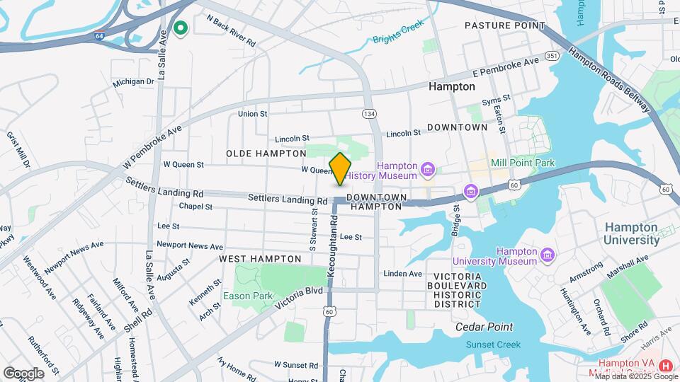 327 Settlers Landing Rd Map and Location Details