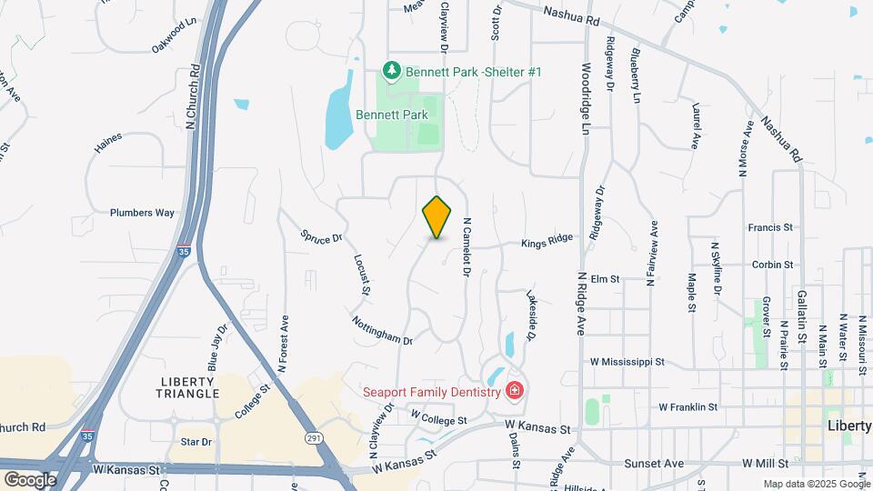 517 N Clayview Dr Map and Location Details