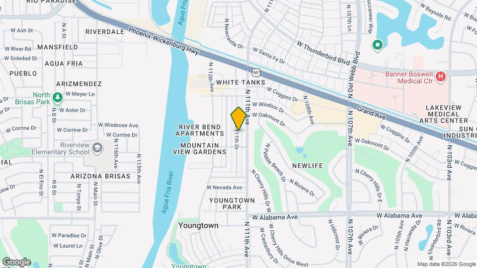 12811 N 111th Dr Map and Location Details