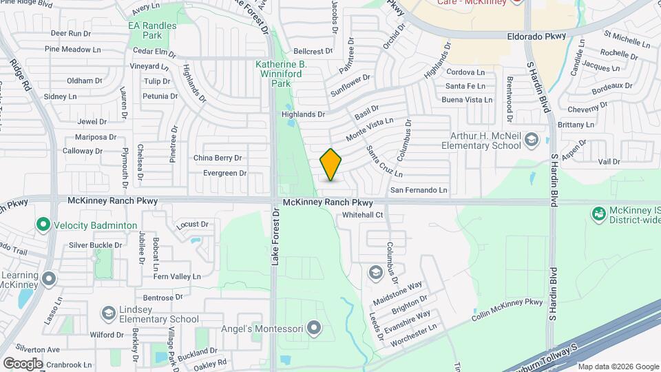 4918 Silverweed Dr Map and Location Details