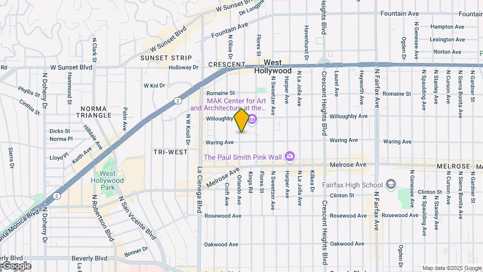 810 Orlando Ave Map and Location Details