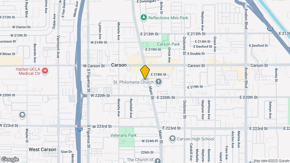 Carson Gardens -Affordable Senior Housing 62+ Mapa y Detalles de la Ubicación