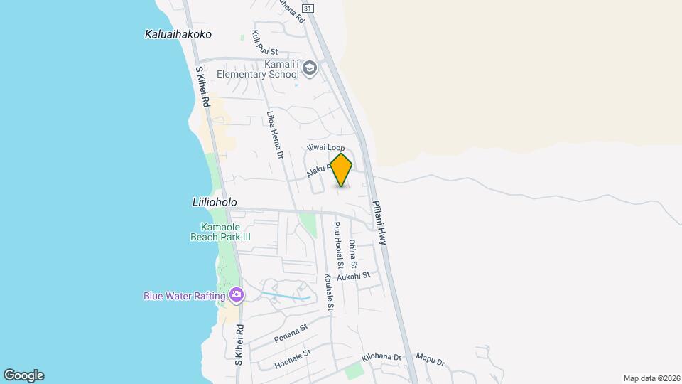 2641 Moolio Pl Mapa y Detalles de la Ubicación