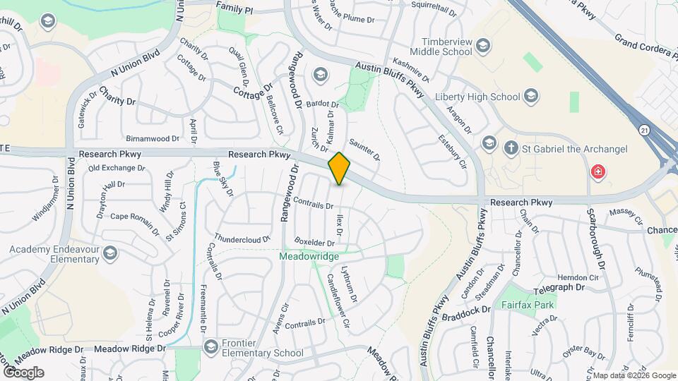 8550 Ilex Dr Map and Location Details