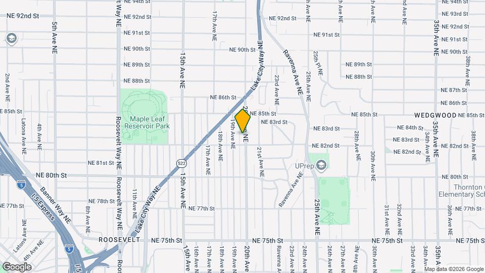 8211 20th Ave NE Map and Location Details