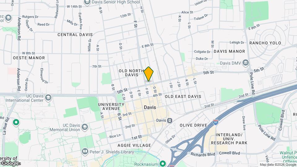 707 5th St Map and Location Details