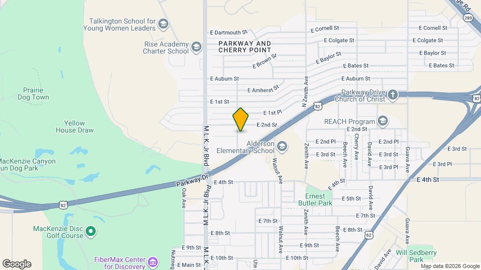 209 Redbud Ave Map and Location Details