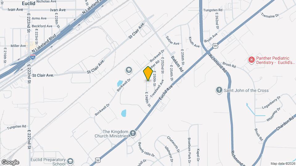 1501 E 248th St Mapa y Detalles de la Ubicación