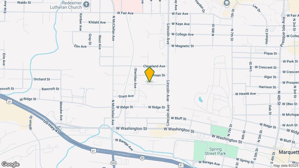 940 Jefferson St Map and Location Details