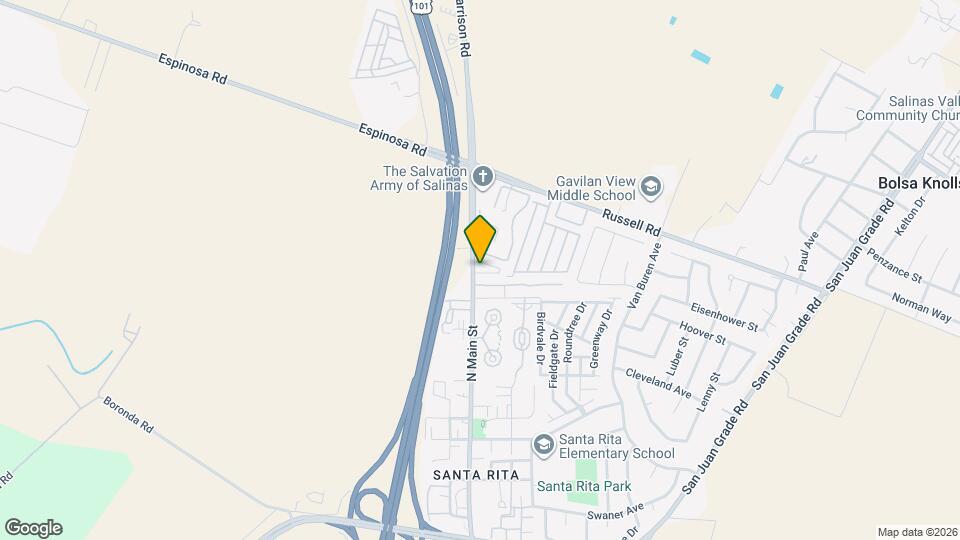 2362 N Main St Map and Location Details