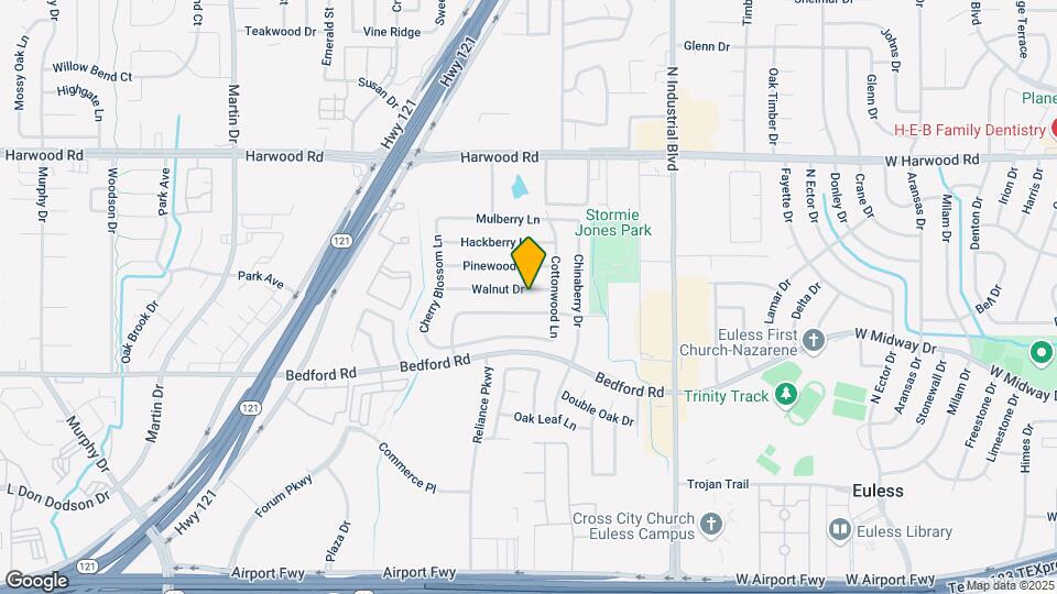 3816 Walnut Dr Map and Location Details