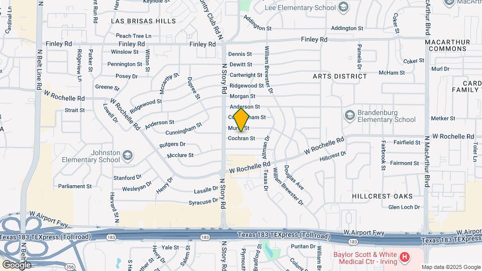 2301 Cochran St Map and Location Details