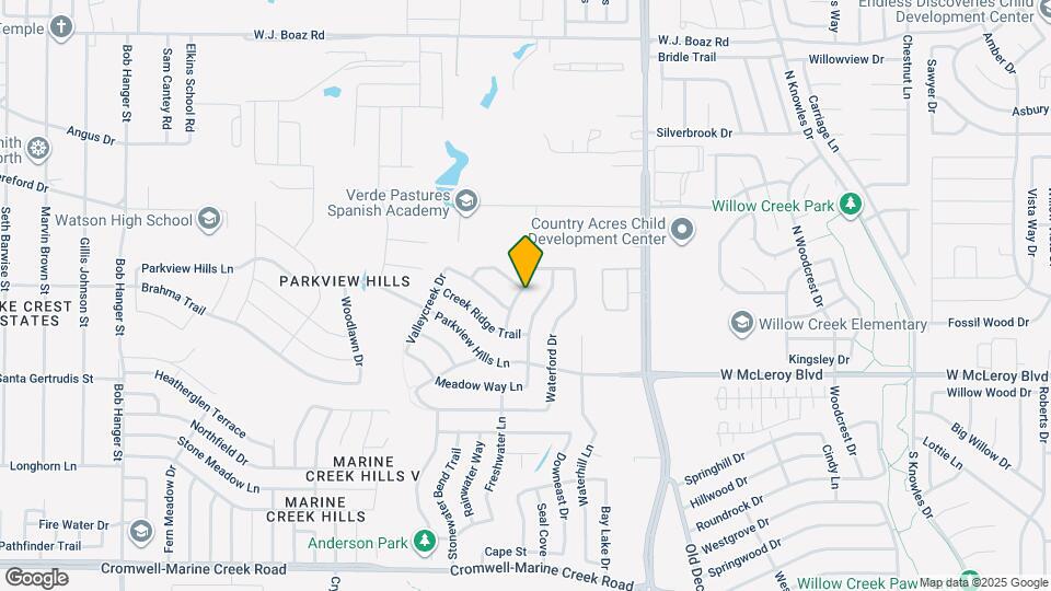 6832 Brookglen Ln Map and Location Details