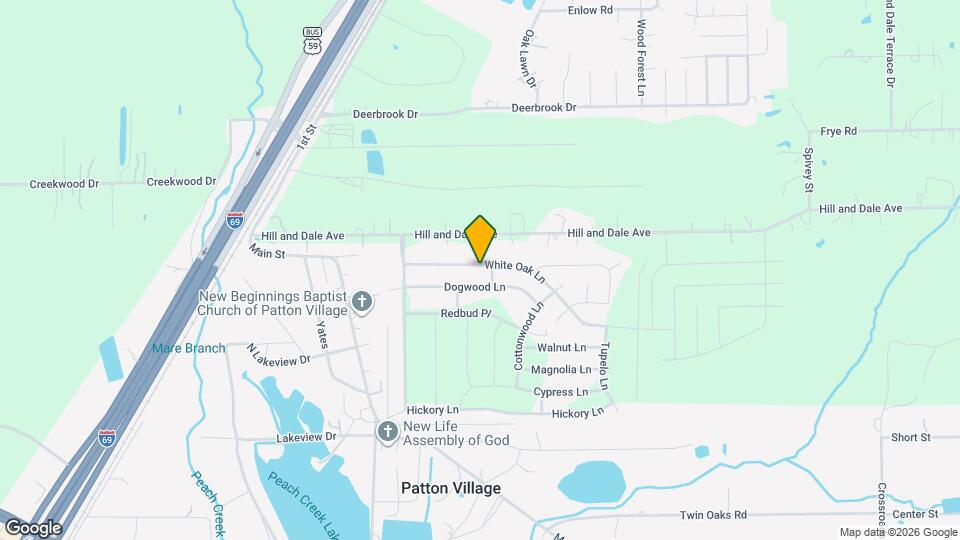 25448 White Oak Ln Map and Location Details