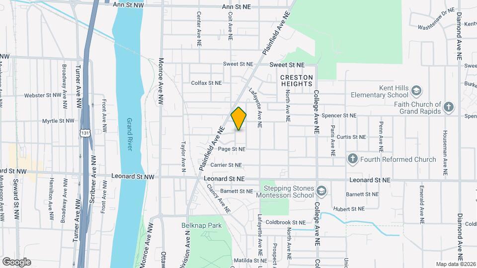 1334 Carman Ave NE Map and Location Details