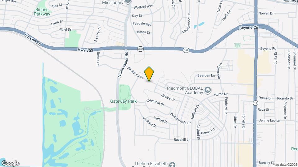 7244 Piedmont Dr, Unit SI ID1546168P Mapa y Detalles de la Ubicación