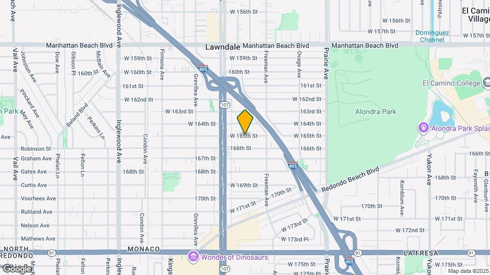 4302 W 165th St, Unit 4302 Mapa y Detalles de la Ubicación