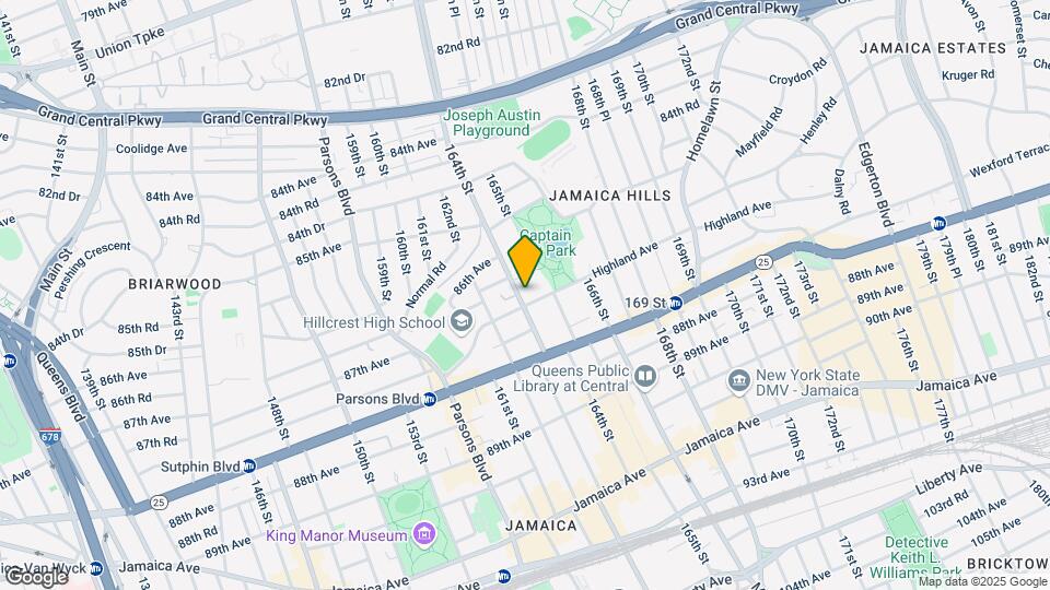 86-47 Highland Ave Mapa y Detalles de la Ubicación