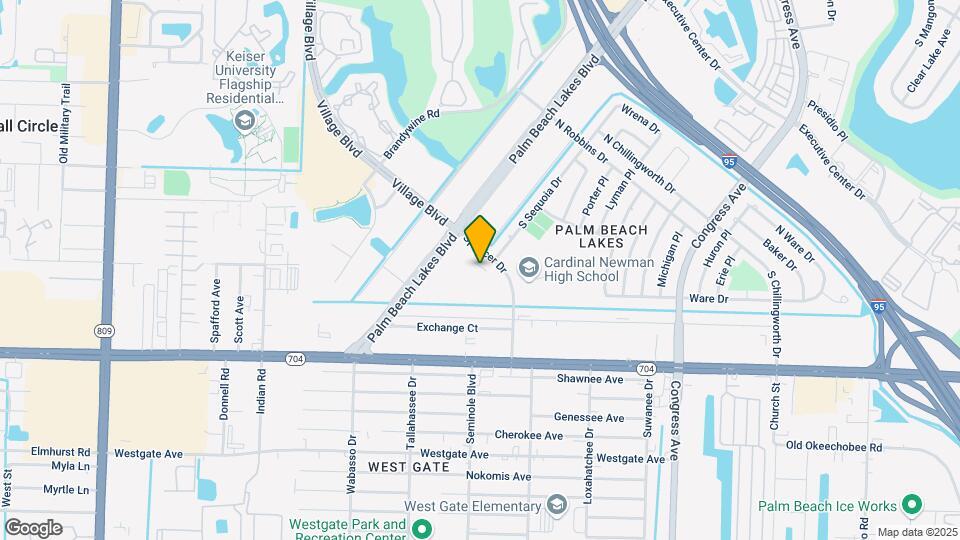 515 S Sequoia Dr Map and Location Details