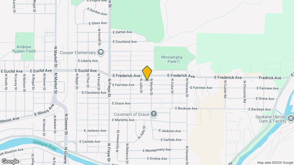 3917 E Fairview Ave Map and Location Details