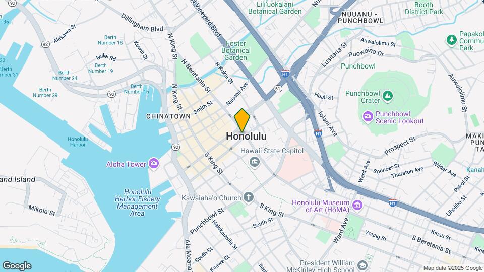 Kokua Hale Mapa y Detalles de la Ubicación
