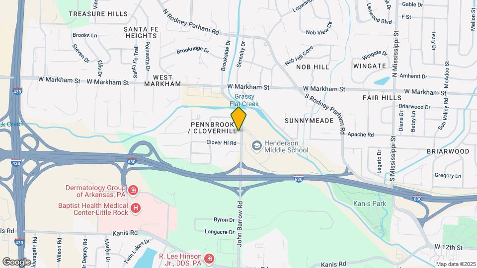 8801 Mayflower Rd Map and Location Details
