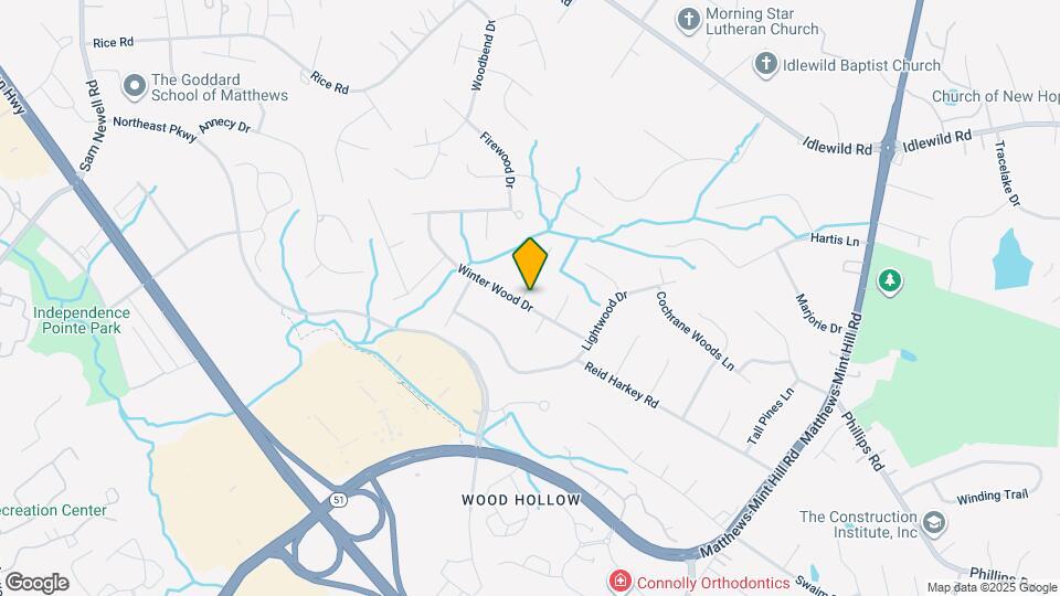 901 Winter Wood Dr Map and Location Details