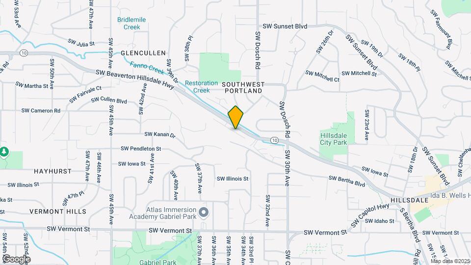 3396 SW Beaverton Hillsdale Hwy Map and Location Details