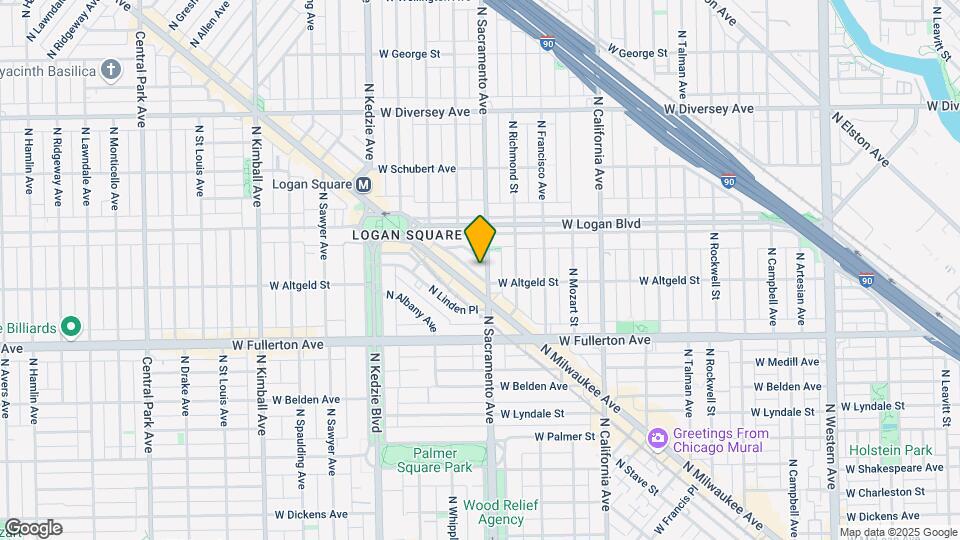 2504 N Willetts Ct, Unit 2D Map and Location Details