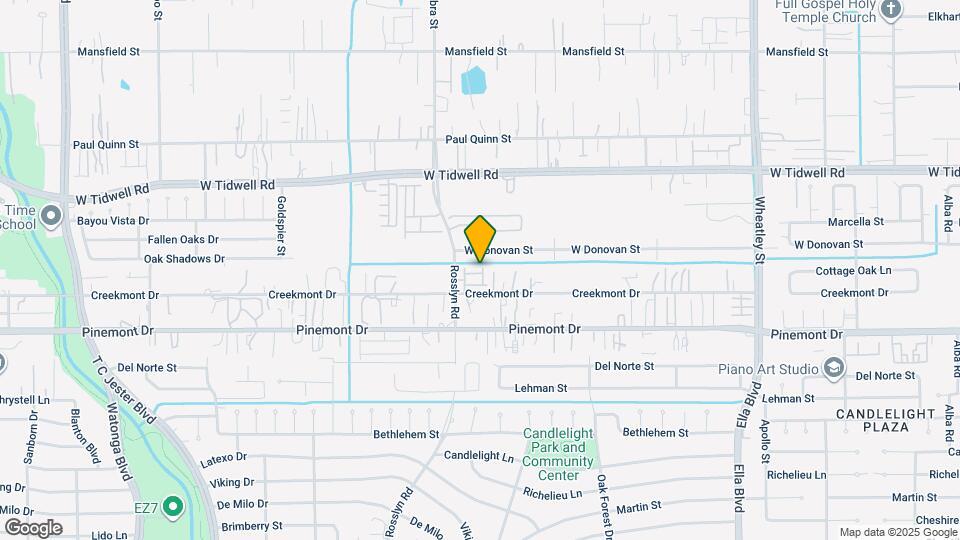 3704 Creekmont Grn Ln Mapa y Detalles de la Ubicación
