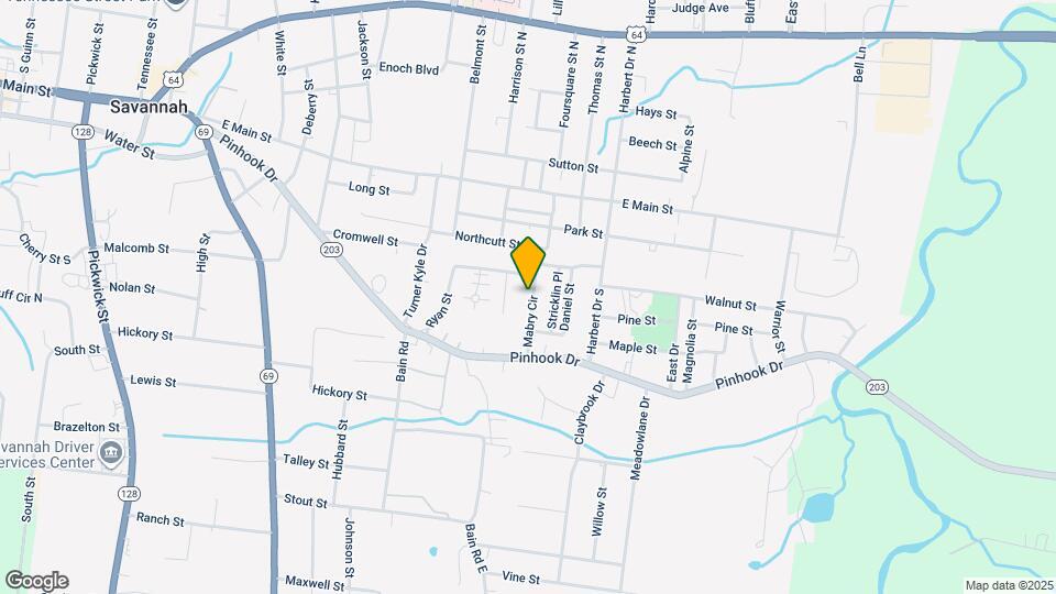 210 Mabry Cir Map and Location Details
