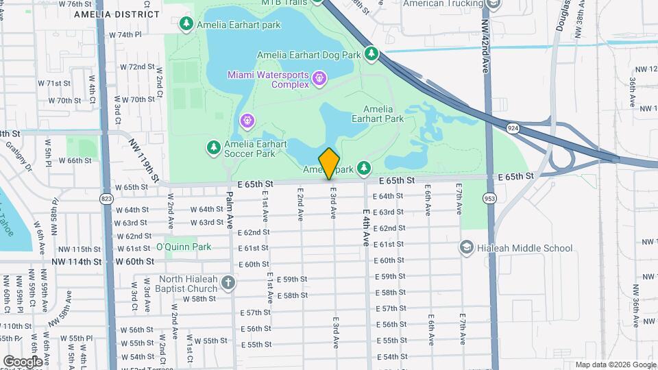 290 E 65th St Map and Location Details