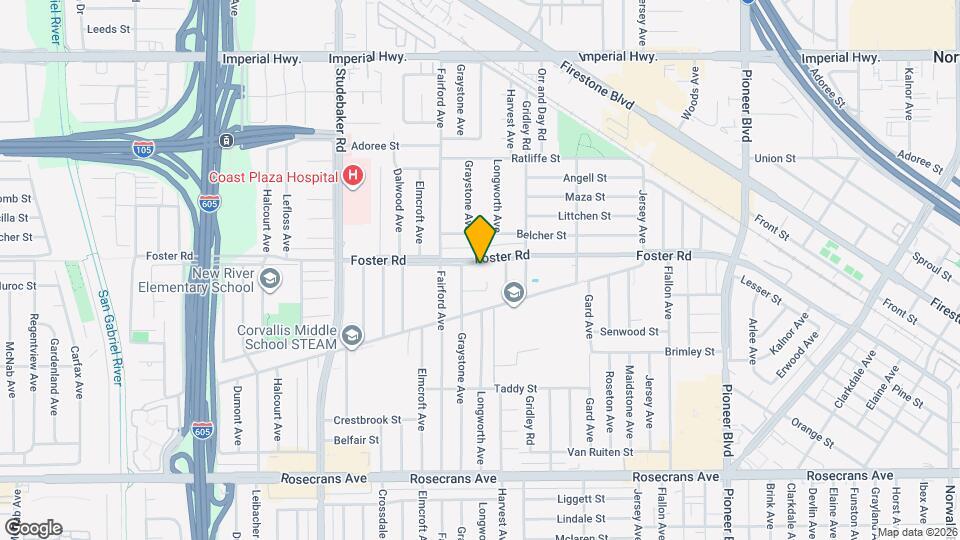 11248 Foster Rd Map and Location Details