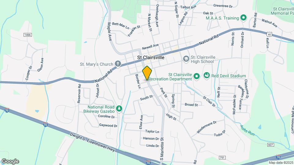 132 S Marietta St Map and Location Details