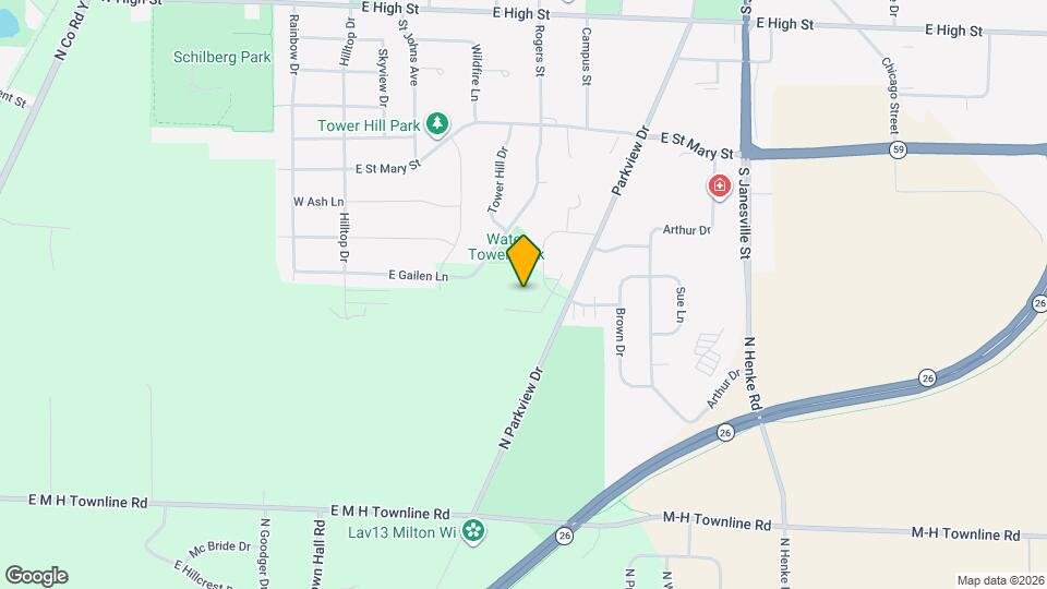 1030 Upper Glacial Path Map and Location Details