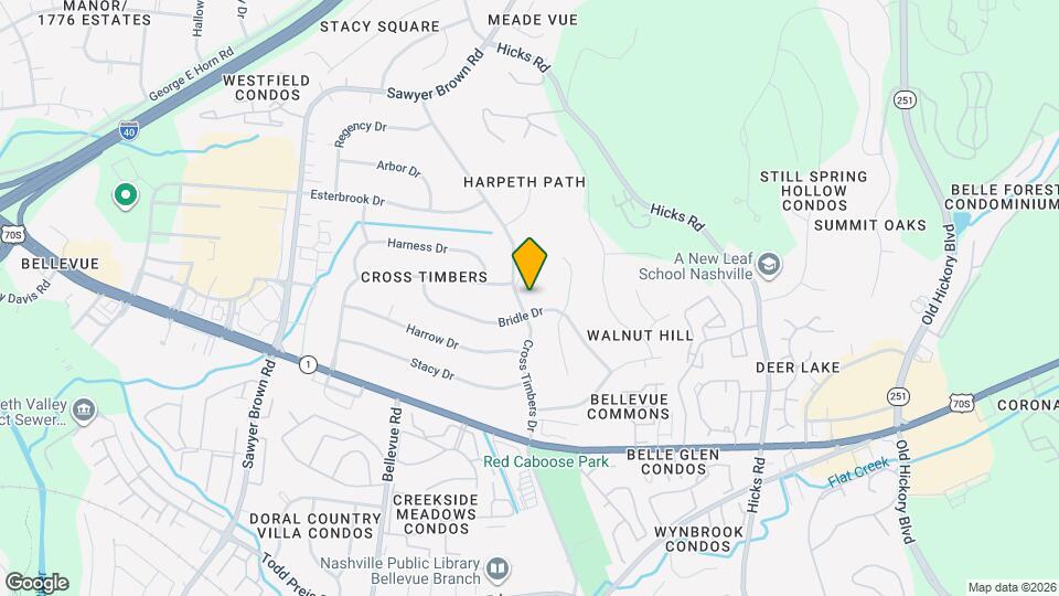 204 Cross Timbers Dr Map and Location Details